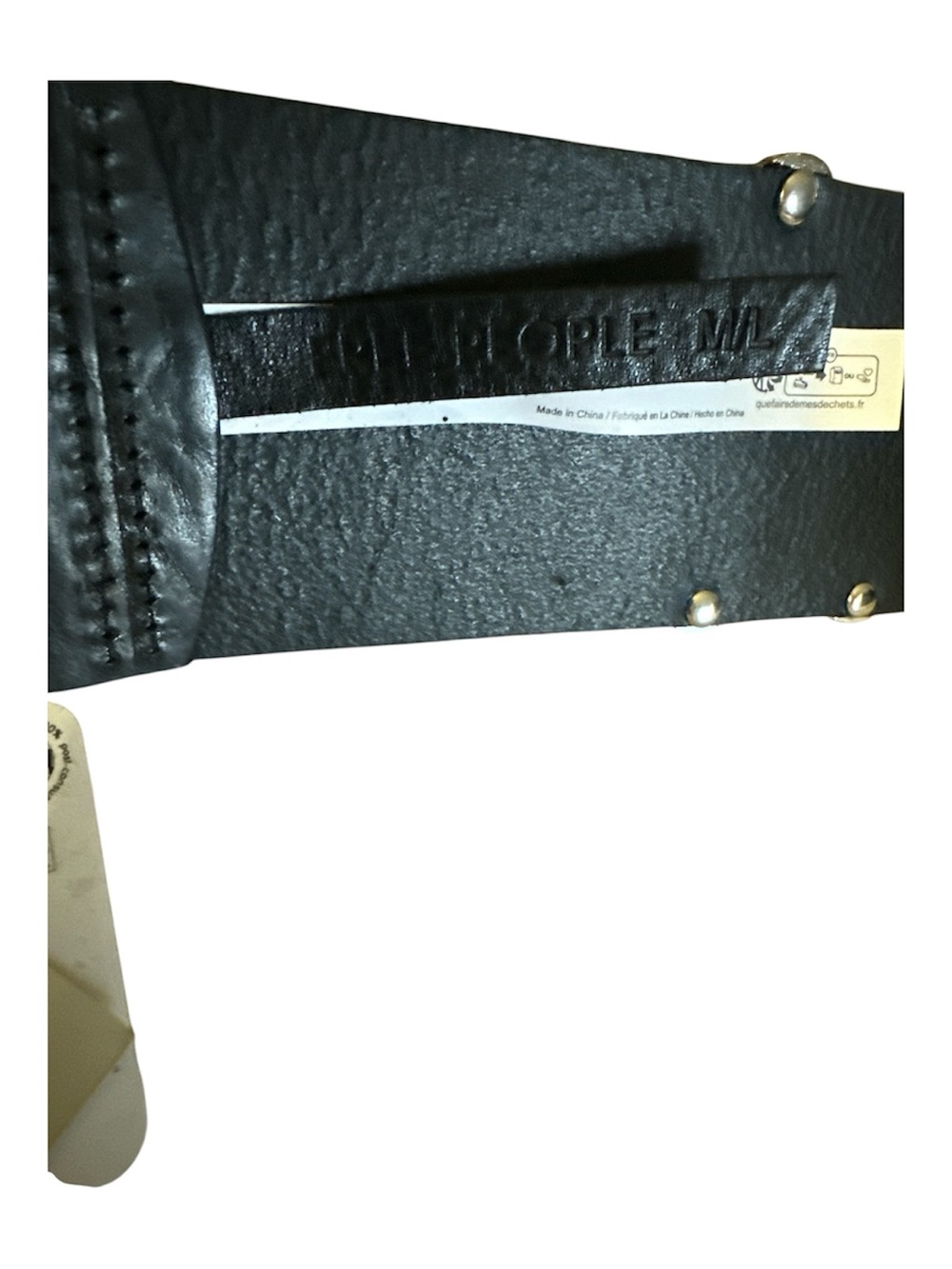 FREE PEOPLE STUDDED HIP BELT SIZE M/L NWT - Picture 4 of 5